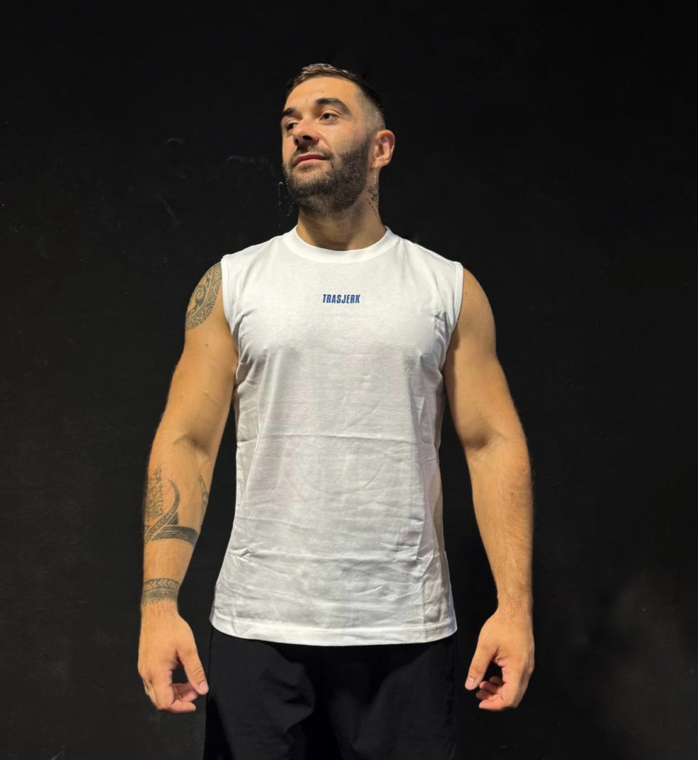 Camiseta lifting vibes blanca