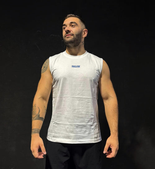 Camiseta lifting vibes blanca